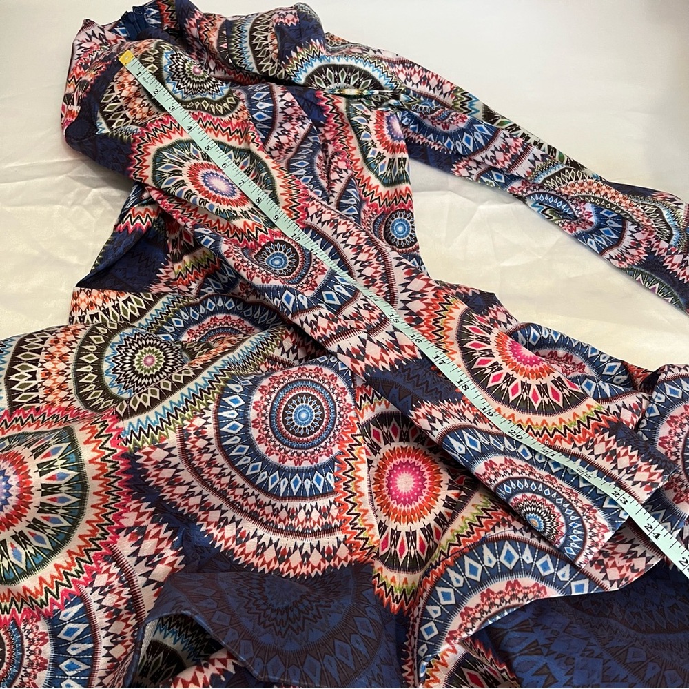 Colorful Patterned Dress Size Small - Picture 12 of 13